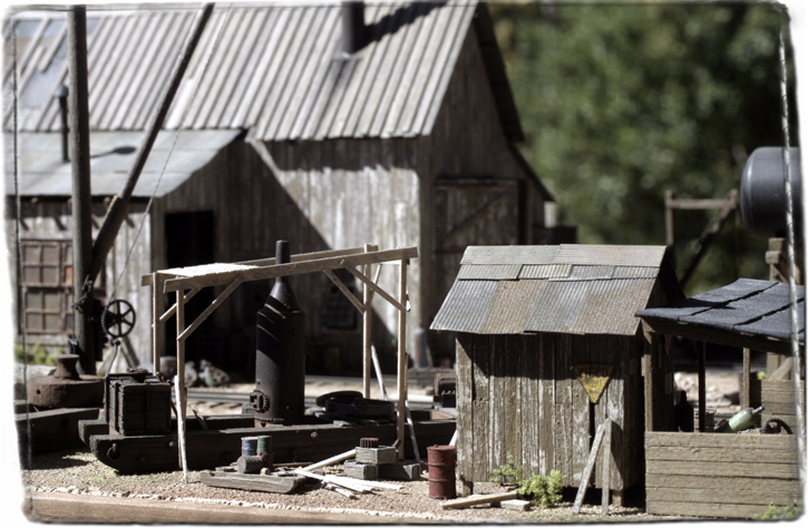 SierraWest Scale Models HO Scale Donkey Repair Yard